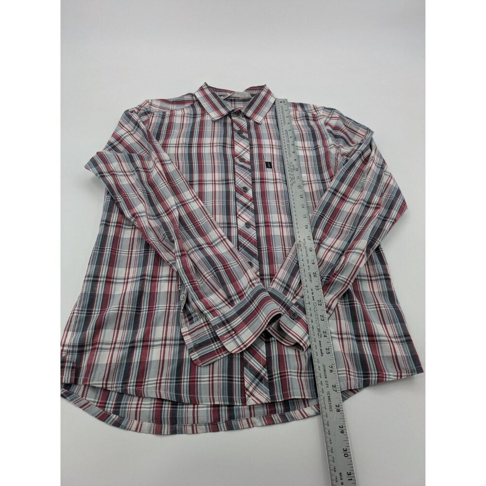 Travis Mathew Button-Up Men's Size Medium Red Gra… - image 2